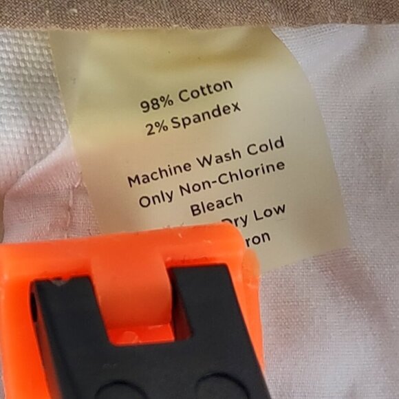 Talbots Womens Petite White Cotton Stretch Capris Pants Size 10P - Picture 11 of 11